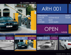 The number plate recognition system