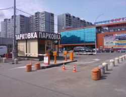 The completion of the Medvedkovo P+R car park, Russia