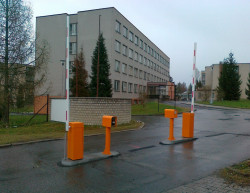 The completion of the entrance - The Příbram Area Hospital