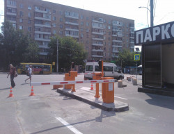 Realizace P+R parkoviště - Medvedkovo, Rusko