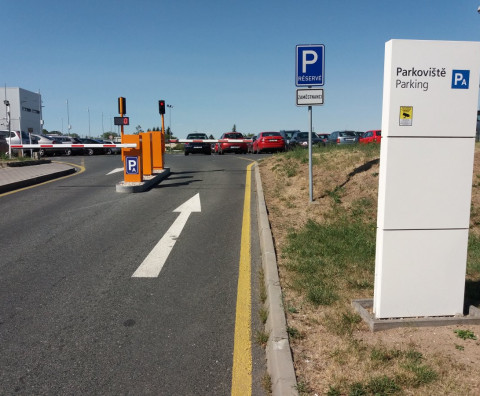 The completion of the company car park - Continental Brandýs