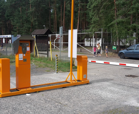 The completion of the Myslivna car park - Doksy, Máchovo jezero